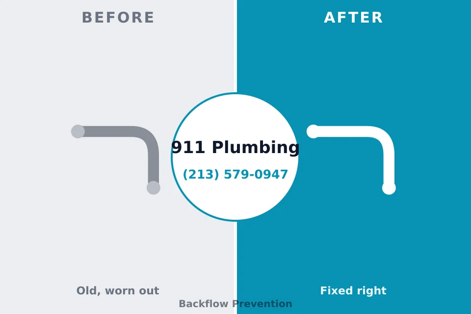 Before and after: plumbing company Gladstone, OR